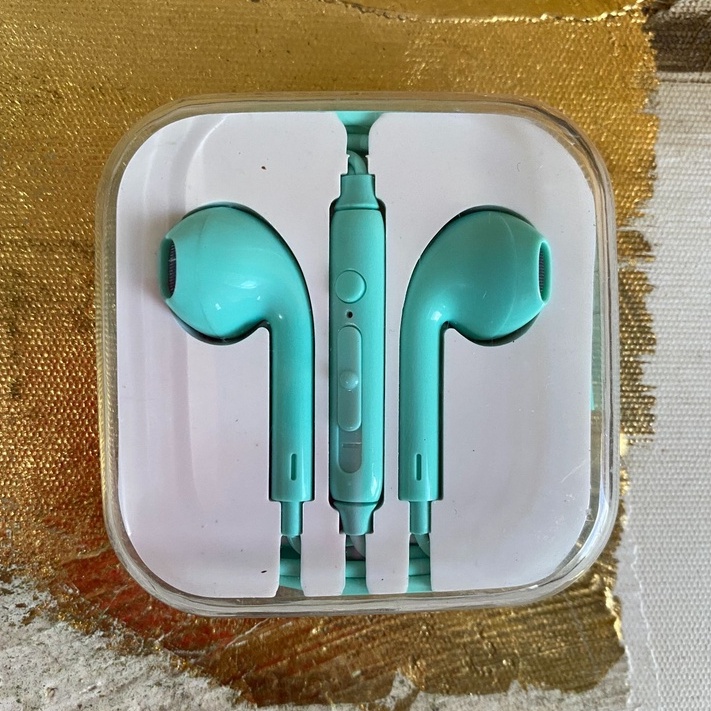 Colorful Universal Earphones 3.5mm InEar Wired Stereo Headphones With Mic Shopee Philippines