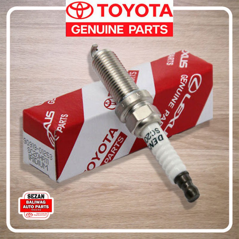 ORIGINAL TOYOTA VIOS DUAL VVTI SPARK PLUG 9091901253 GENUINE Shopee