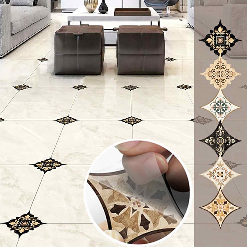 Brian 4PCS Kitchen Bathroom Selfadhesive PVC Ceramic Tile Stickers