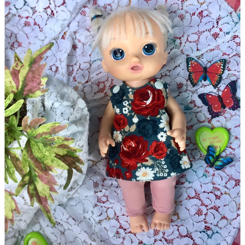 Baby Alive Clothes/ Baby Alive Reversible Top W/ Legging(Doll not