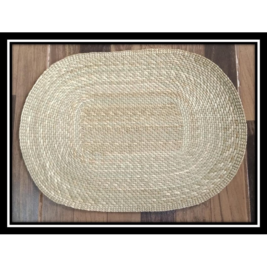 Native Placemat Oval Tikog Shopee Philippines