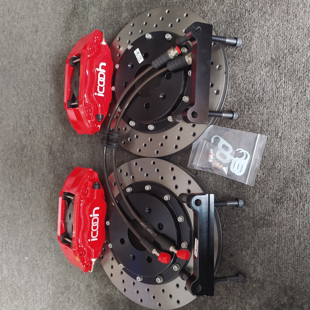 ICOOH Racing Car Accessories Brake System Big Brake Kit IC7600 4 Pot