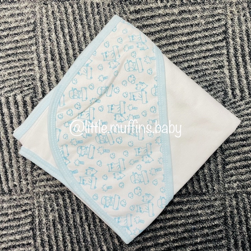 little muffins Cotton Newborn Receiving Blankets 30” by 24” (Baby Wrap