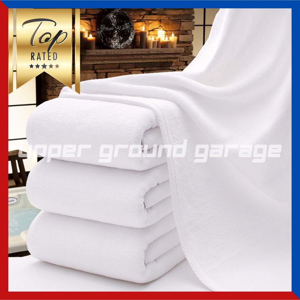 UGG Korean White Cannon Bath towel (Tuwalya 70x140cm) Shopee Philippines
