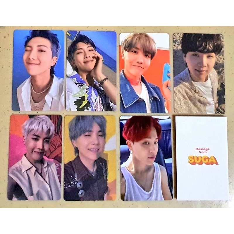 BTS Butter Album Inclusions and AB MOTS SE PC Shopee Philippines