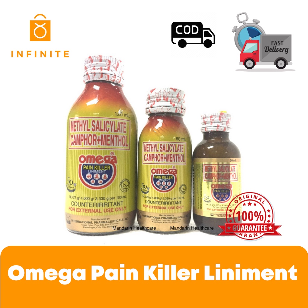 Omega Pain Killer Liniment Shopee Philippines