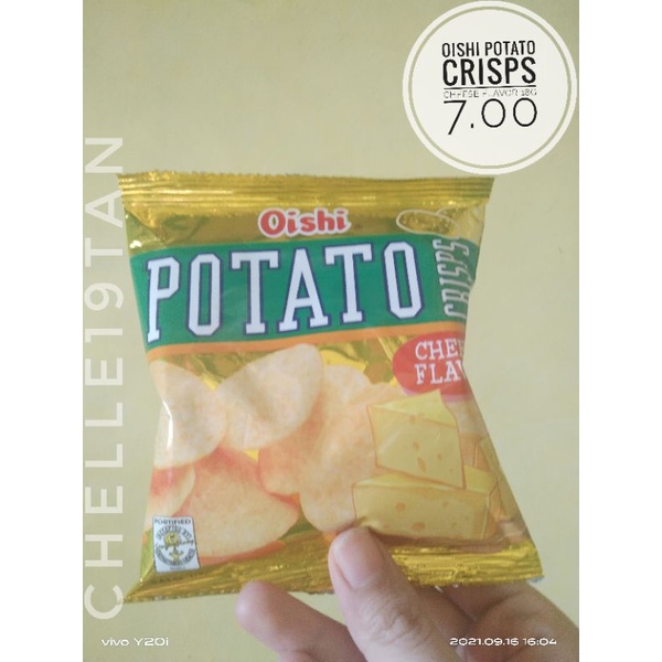 CHEL OISHI POTATO CRISPS 18G Shopee Philippines