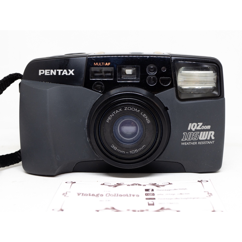 Pentax IQZoom 105WR 35mm weather resistant point and shoot film camera
