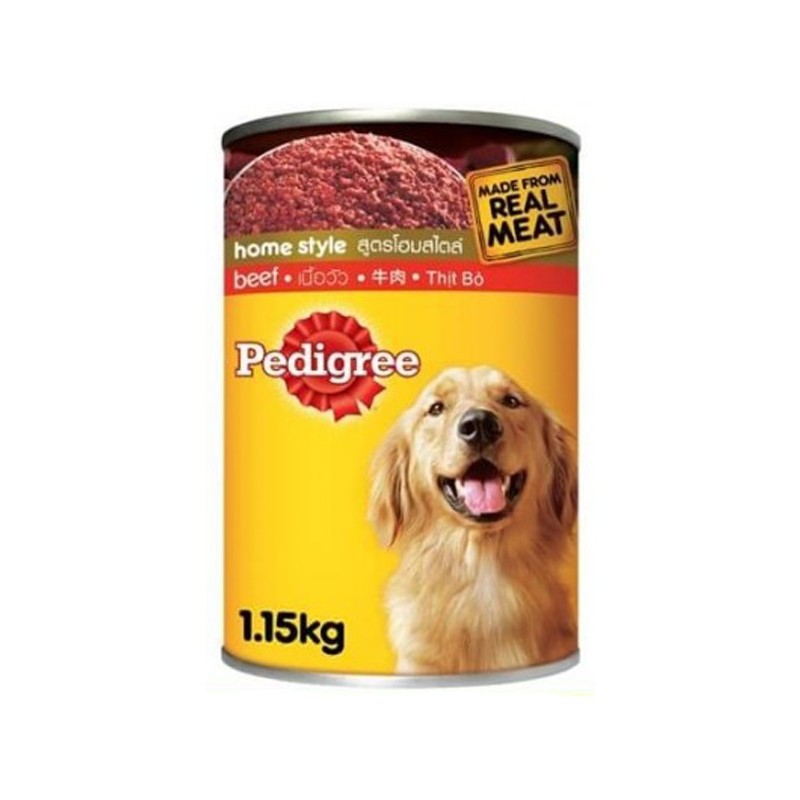 Pedigree Beef Canned Dog Food 1.15kg Shopee Philippines