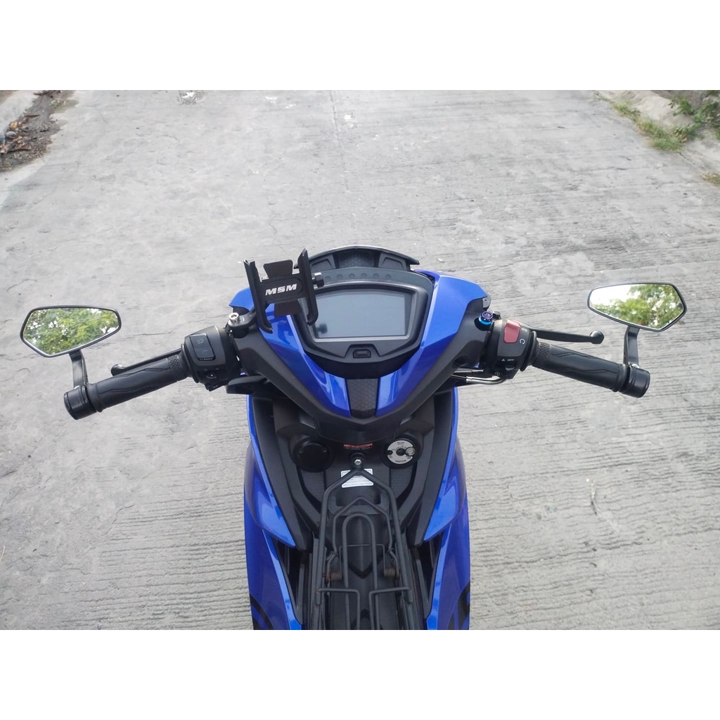 Yamaha Sniper 150/155 Rearview Bar End Side Mirror Shopee Philippines