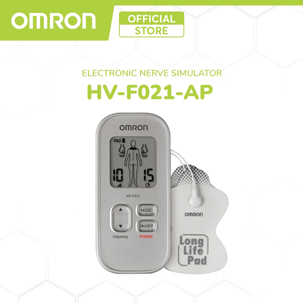 Omron HVF021 TENS Electronic Nerve Stimulator Massager Pain Therapy