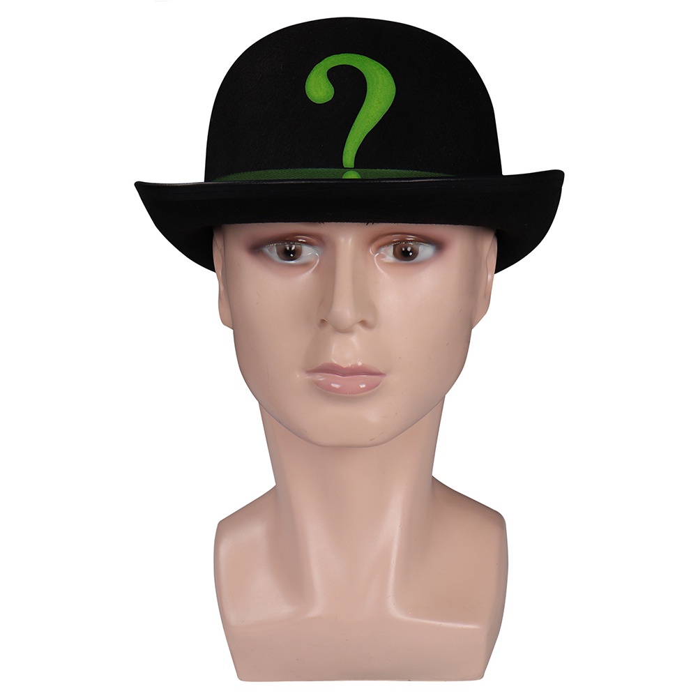 In Stock Toitaly The Riddler Hat Cosplay Costume The Riddler Question