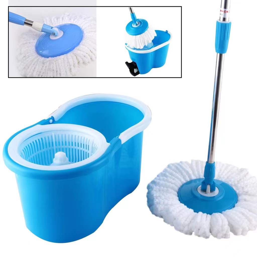 Shilily Spin Mop W/Spinner and Bucket Magic Tornado Mop Easy Rotating