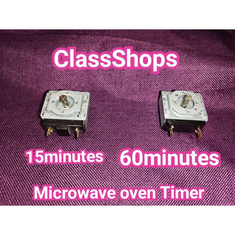 Microwave Oven Timer 15 and 60 minutes | Shopee Philippines