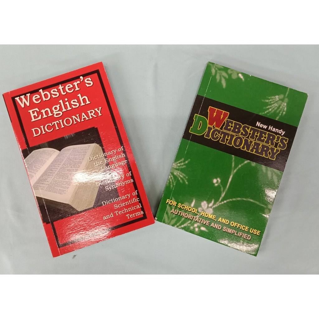 WEBSTER DICTIONARY (small) Shopee Philippines