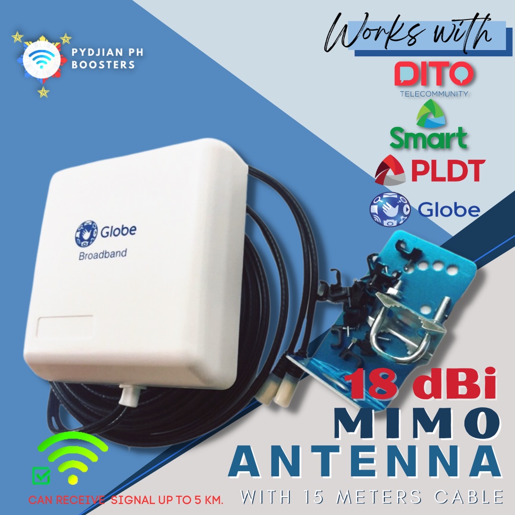 GLOBE MIMO ANTENNA 4G LTE SIGNAL BOOSTER Shopee Philippines