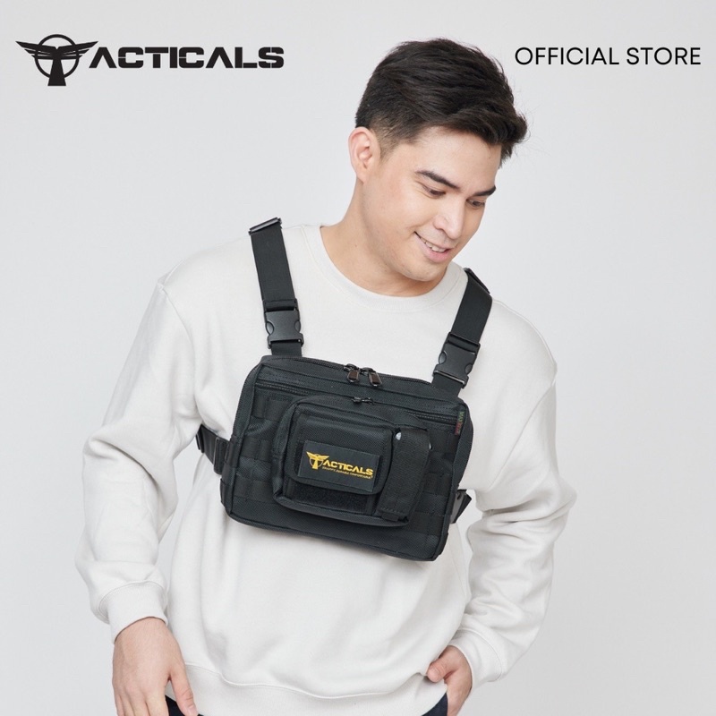 Tacticals Chest Bag Premium Sling Bags For Men with Freebie Shopee