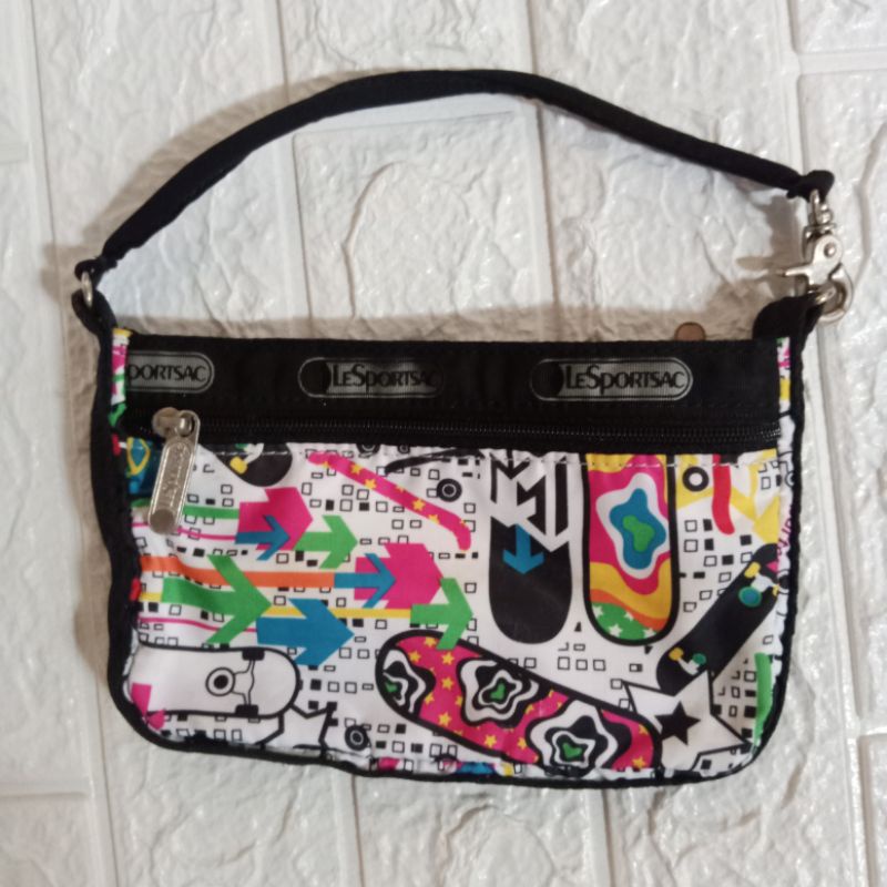 Preloved Authentic Lesportsac Hand Bag Shopee Philippines