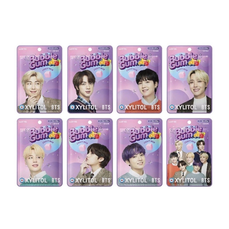 XYLITOL BTS Bubble Gum Fruit Mix Japan Shopee Philippines