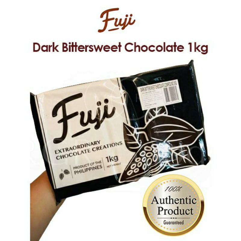 Fuji Dark BitterSweet Chocolate 1Kg Shopee Philippines