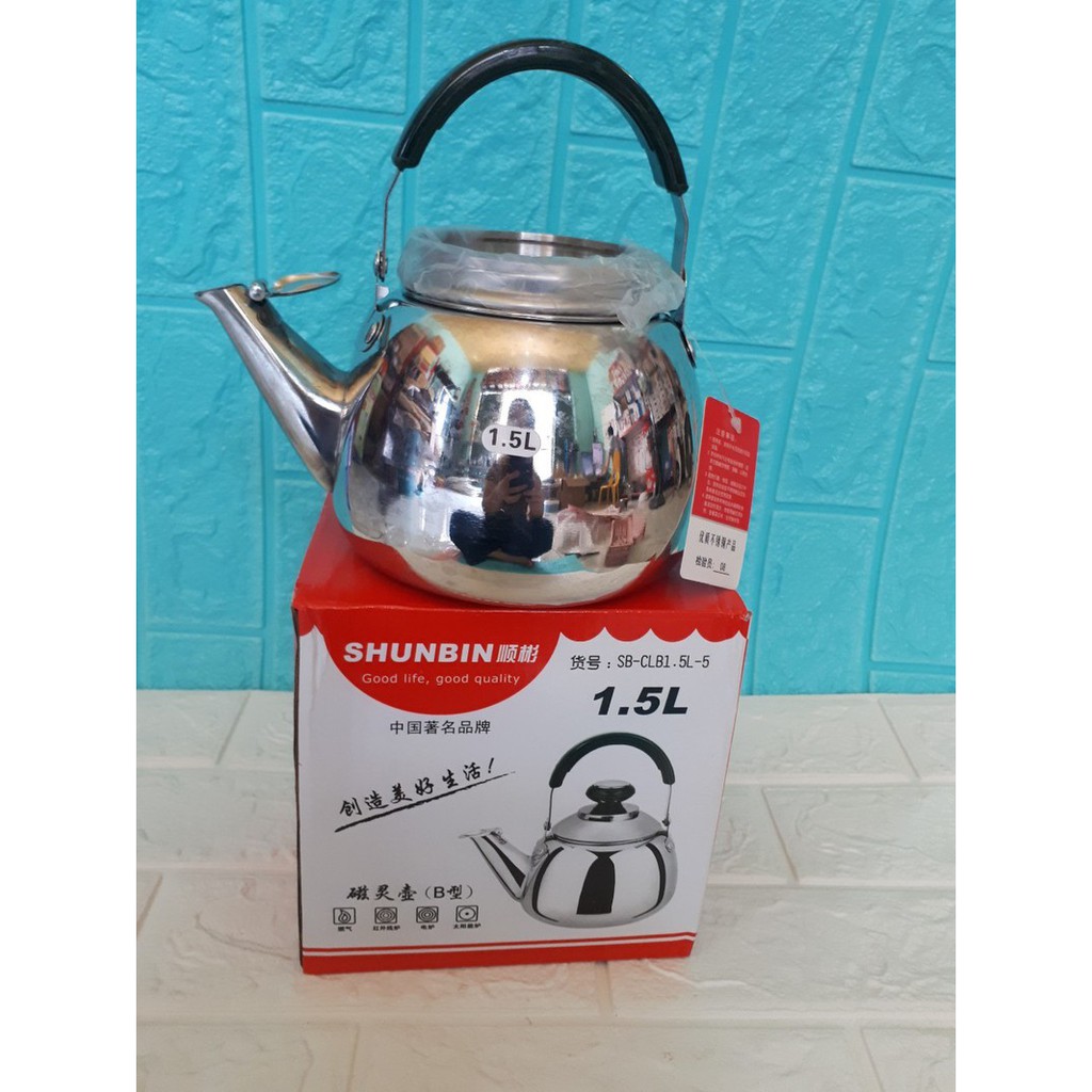 1.5l Stainless Steel Kettle Can Be Used For Kettle Shopee