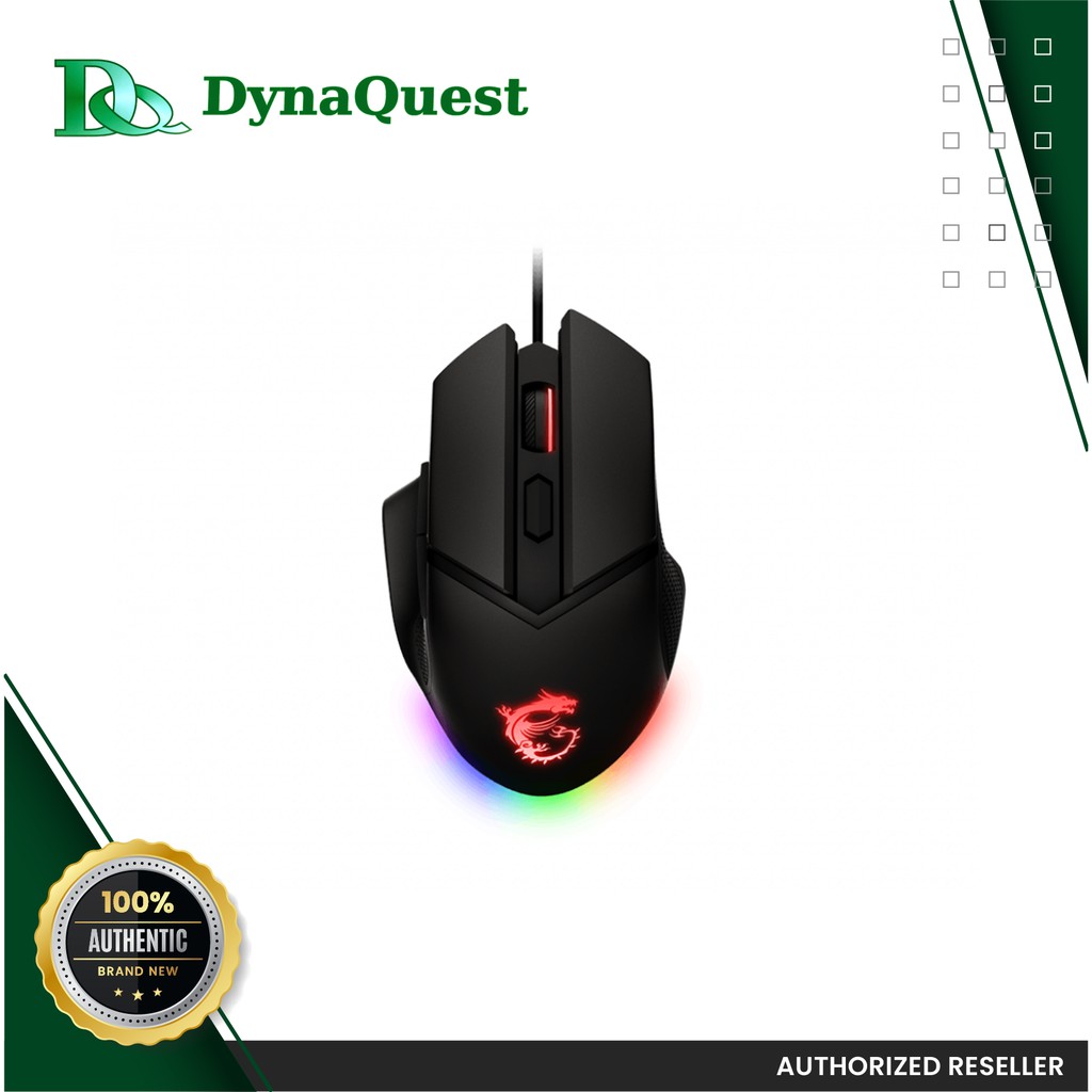 MSI Clutch GM20 Elite RGB Gaming Mouse Shopee Philippines
