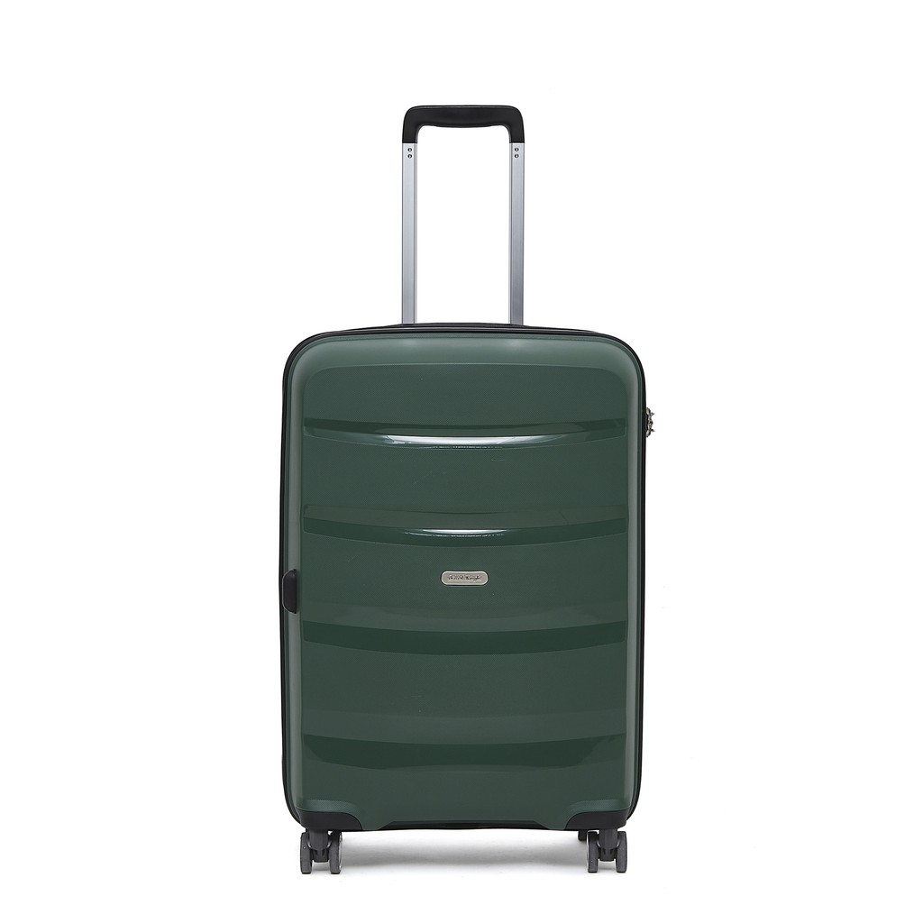 British Knight Bip968zt Green Medium (24 Inch) Luggage with Tsa Lock