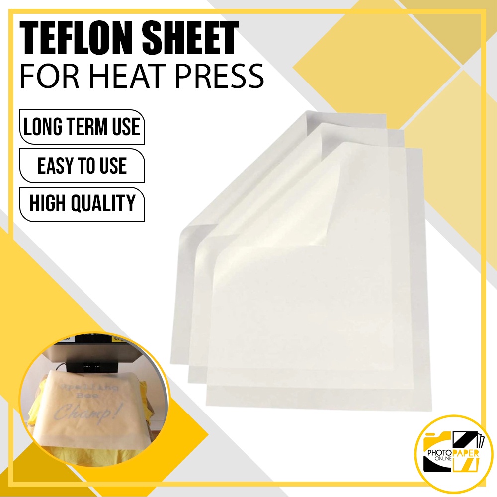 Heat Transfer Sheet for Heat Press Machine [ Heat Resistant Transfer
