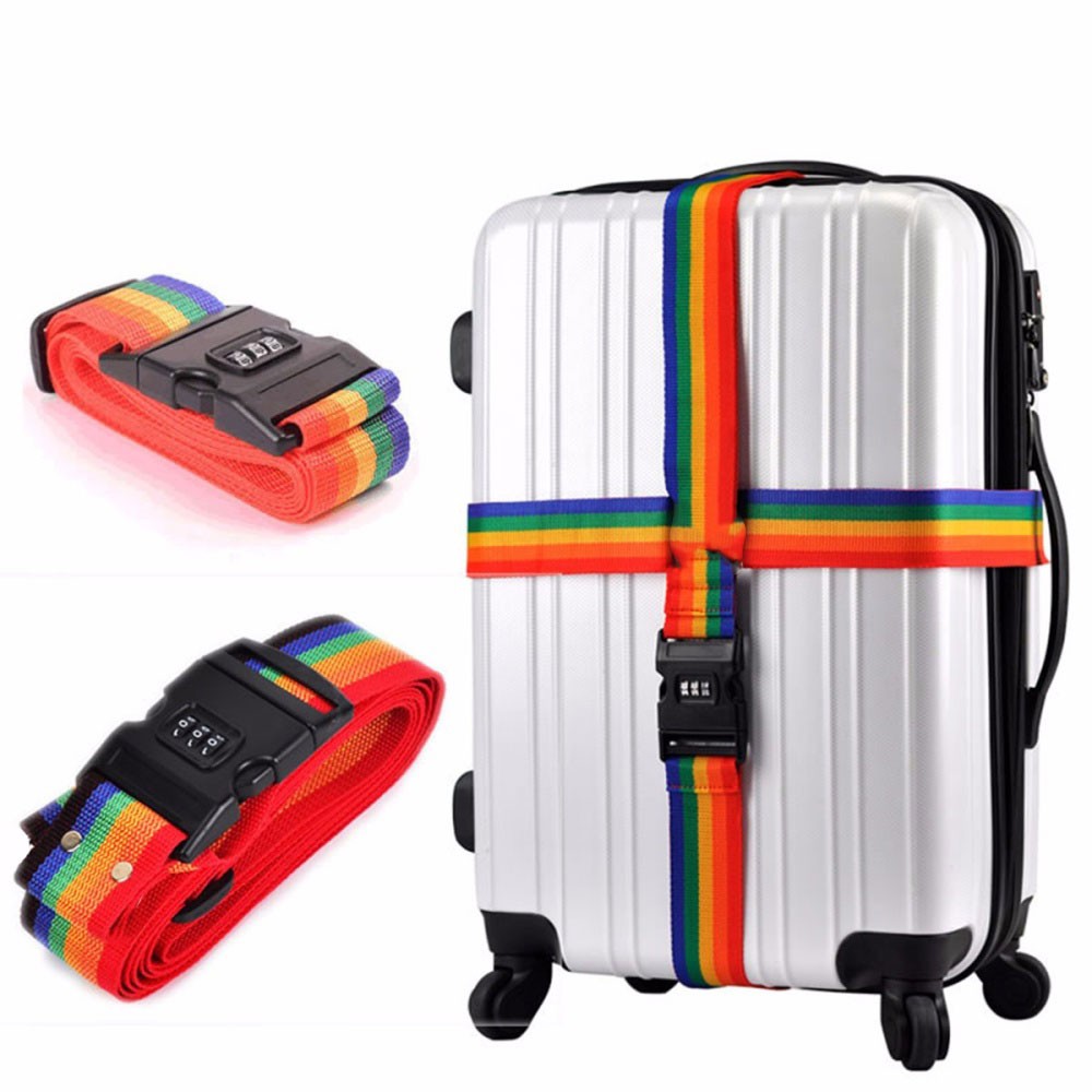Luggage Strap Multipurpose Multifunction Travel Luggage Strap With ABS