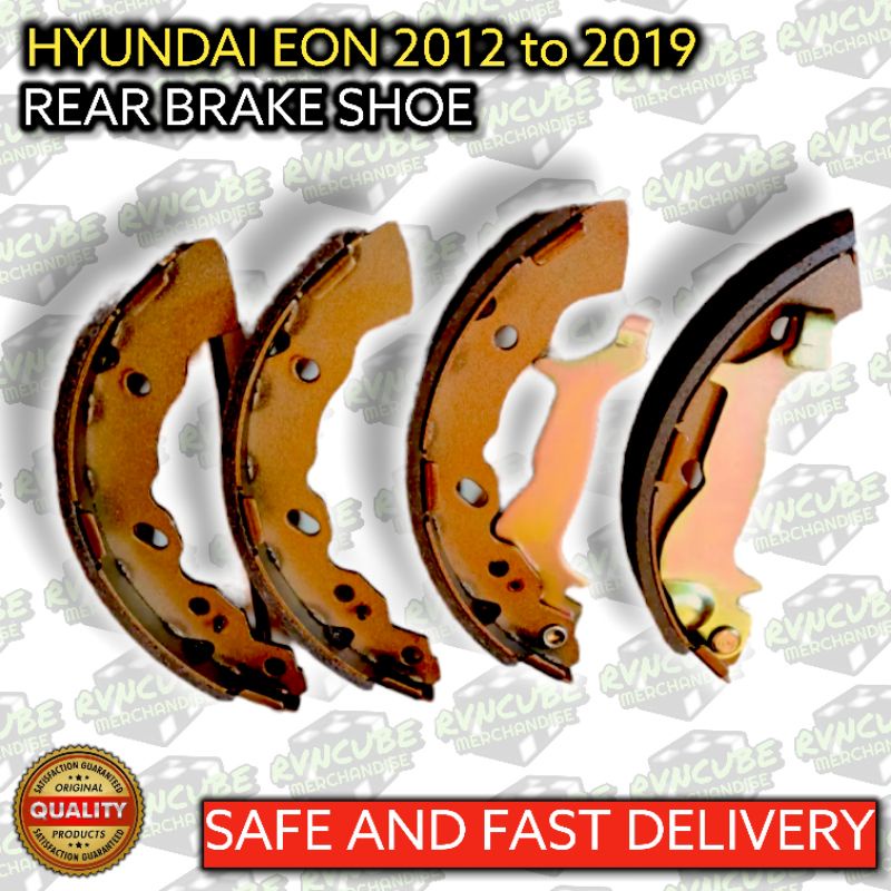 REAR BRAKE SHOE ORIGINAL HYUNDAI EON 2012 to 2019 MODELPOWER PLUS BRAND USA (SOLD PER SET