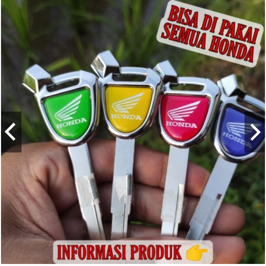 Honda Motorcycle Key Duplicate Material Variation KEYBLANK HONDA Key HONDA BEAT VARIO CBR SONIC