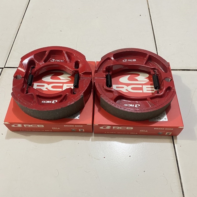 RCB RACING BOY BRAKE SHOE MIO SPORTY / SOULTY / AEROX / M3 / CLICK 125