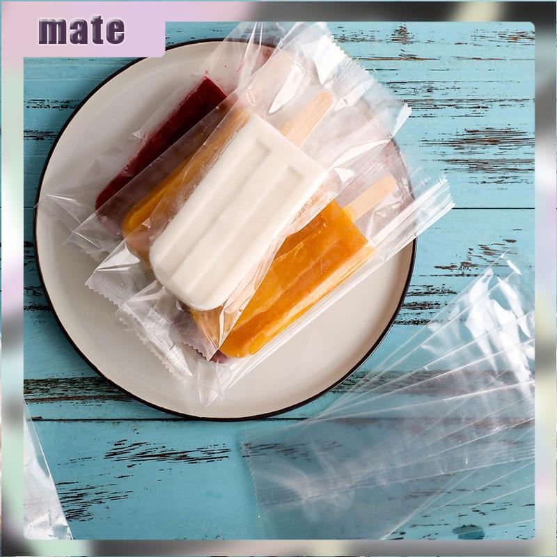 100 Pcs/lot Plastic Ice Pop Bag Transparent Popsicle Bags