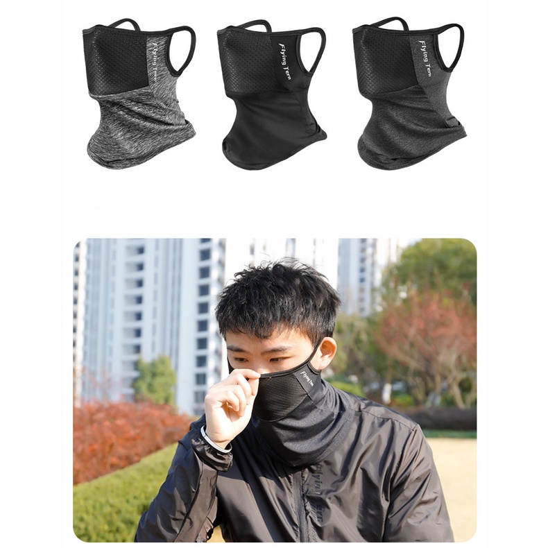 Mask Fishing Antiuv Sunshade Breathable Mask Summer Cycling Masks Ice