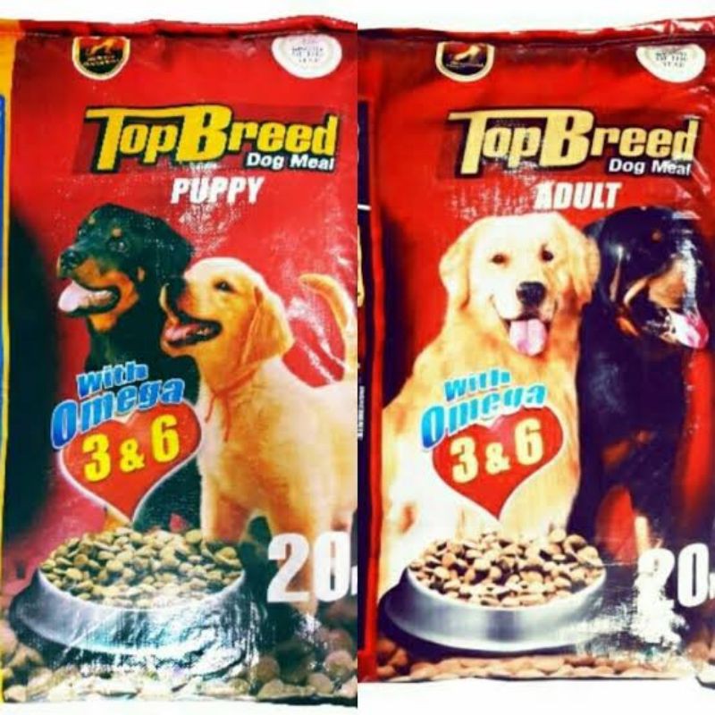 Top Breed Dog Food Adult/Puppy 1kg Shopee Philippines