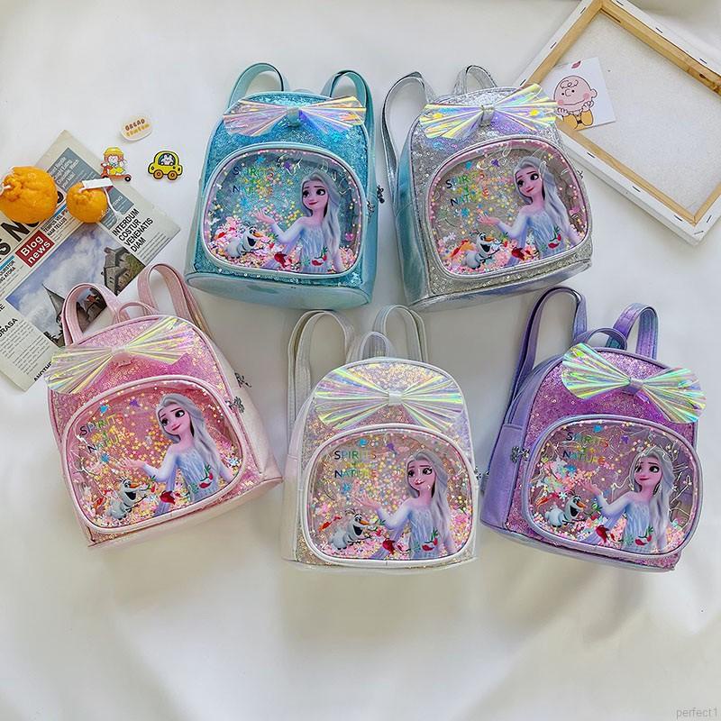 Baby Girls Backpack Bag Kid Girl Cute Bow Sequins Princess Bag Children