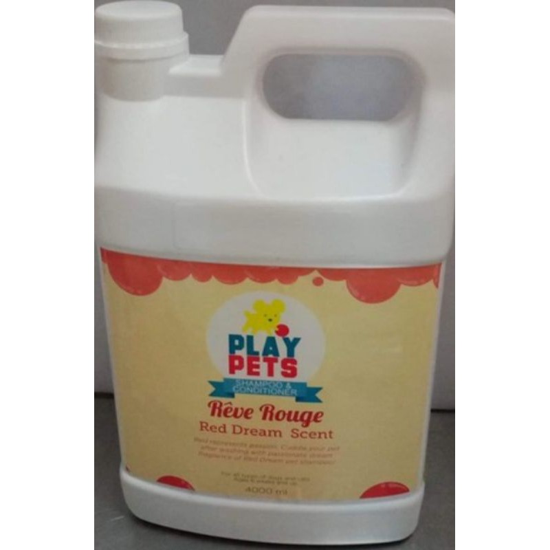 PLAY PETS SHAMPOO & CONDITIONER 4000ML Shopee Philippines