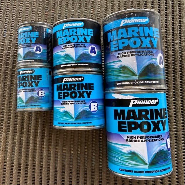 Pioneer All Purpose Epoxy Set ( A & B) / Marine Epoxy Set Shopee
