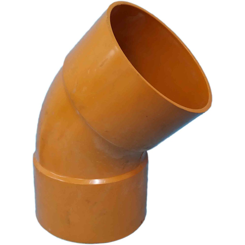 PVC ELBOW 6" X 45° SANITARY ORANGE Shopee Philippines