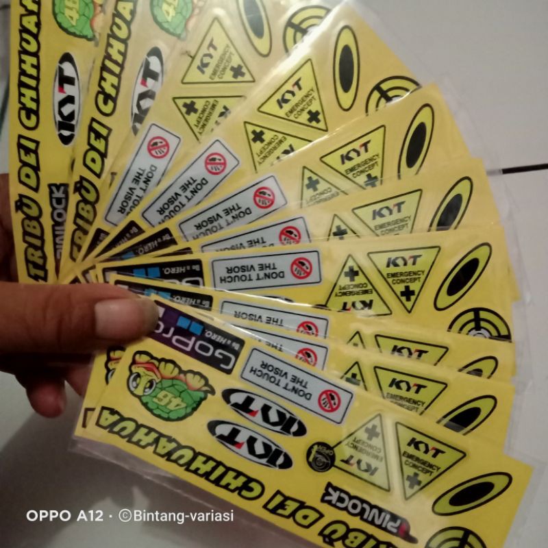 Helmet Glass Sticker Helmet Glass warning Sticker Shopee Philippines