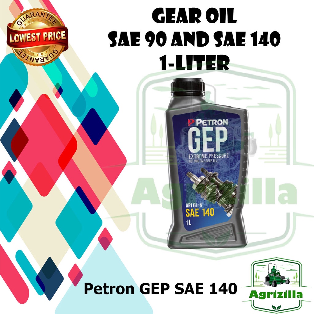GEAR OIL / LUBE OIL SAE 90 SAE 140 SAE 250 PETRON GEP LUBE TECH GEAR