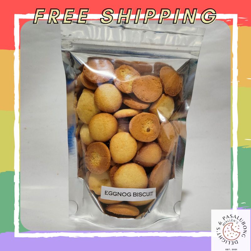 EGGNOG BISCUIT (100GRAMS) Shopee Philippines