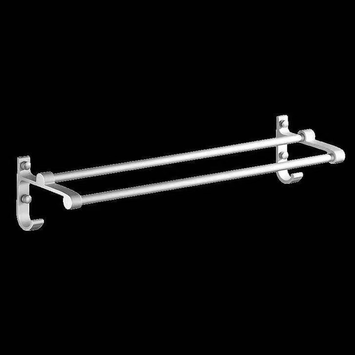 [Local Delivery] Bathroom Organizer Black Towel Holder Towel Rack