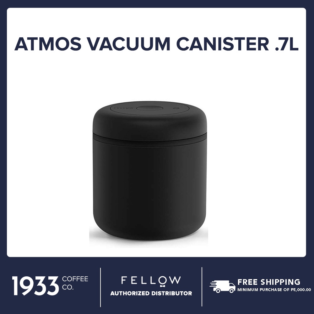 Fellow Atmos Vacuum Canister Coffee Beans Sealed Glass Container