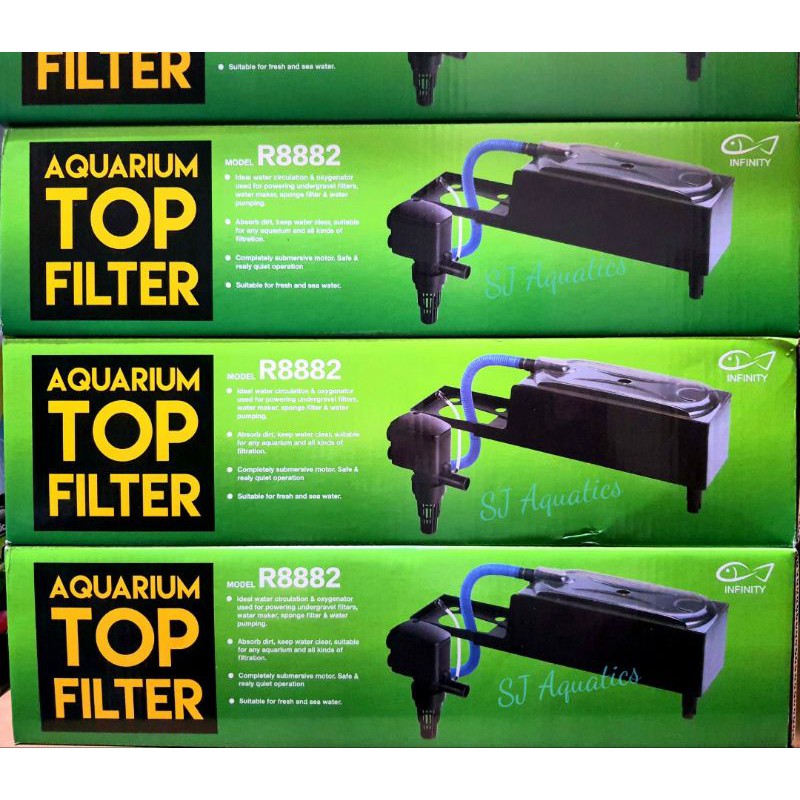 Infinity Aquarium Top Filter R8881 R8882 Shopee Philippines