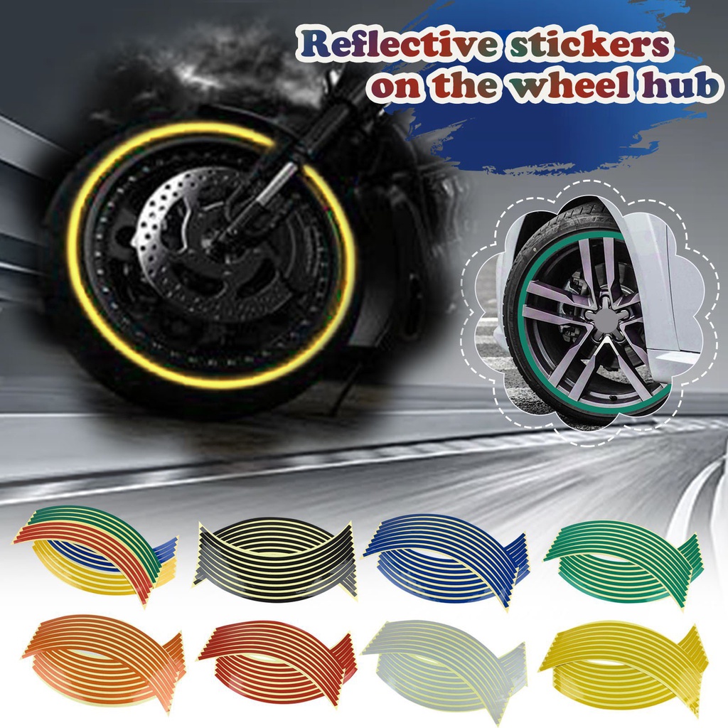 PVC 18 Inches Laser Motorcycle Sticke Rwheel Rim Tape For Motorcycle