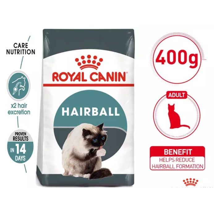 Royal Canin Urinary Hairball Care 400g for Feline Cat Dry Original Pack