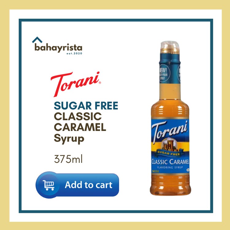 Torani Sugar Free Syrups 375ml (check best by dates in the descrption