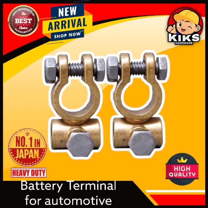 Battery Terminal Automotive Per Piece Batt Clamp Semi Brass HeavyGuage