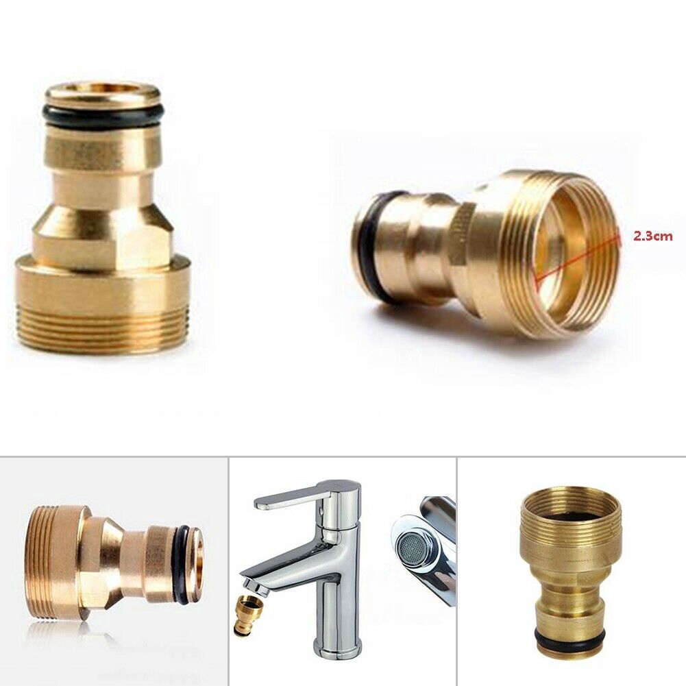 Universal Kitchen Tap Connector Mixer Garden Hose Adaptor Pipe Joiner